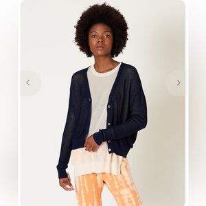 DemyLee Amelida Cardigan in Navy